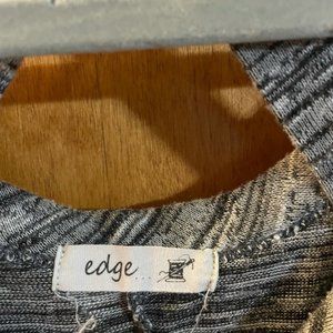 4/$20 Edge Blouse with dolman style arms and criss cross back